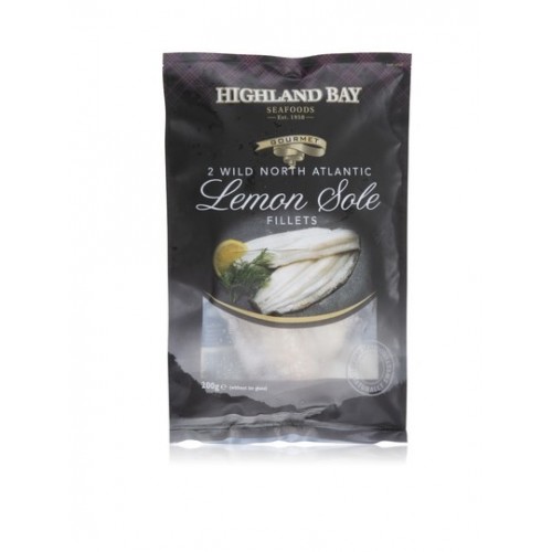Highland Bay wild lemon sole fillets 200g