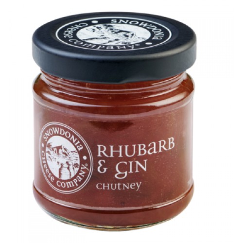 UK Rhubarb & Gin Chutney 114g