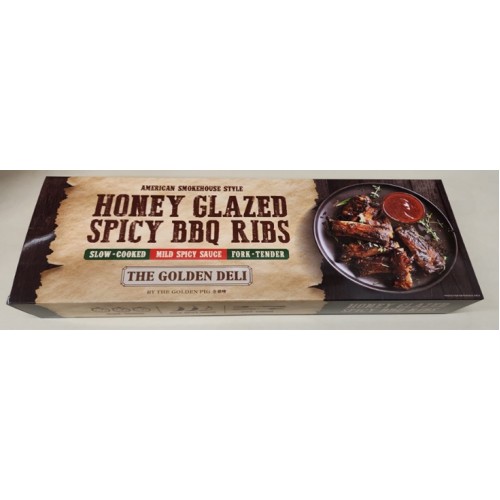 Honey Glazed Spicy BBQ Ribs , 700g